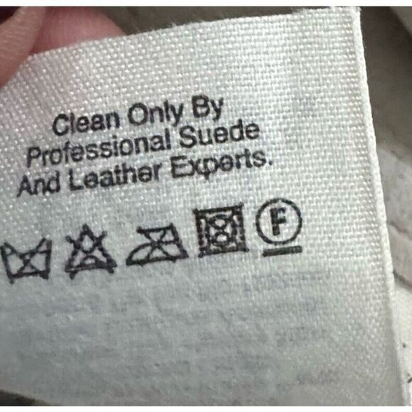 PURE DKNY Light Gray Pewter 100% Leather Lamb skin Open Front Jacket size XS - Picture 5 of 6